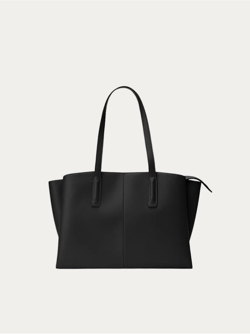 Nwt Freja New York Paloma Tote Bag In Black Luxury Vegan Leather Work Tote Purs